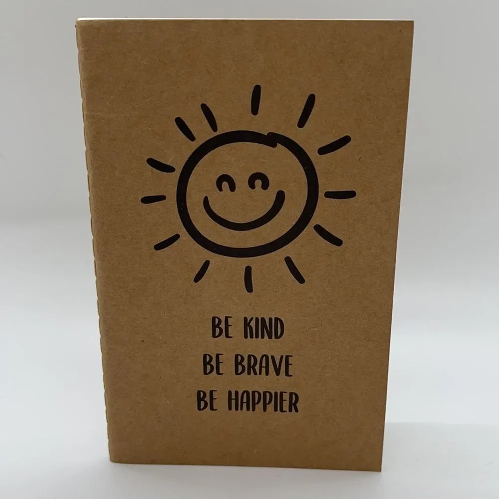 NWT Be Kind Be Brave Be Happy Notebook Journal